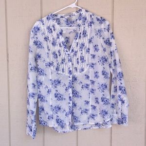 H&M blouse, L